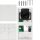 HAGER ELCOM Audio-Haustelefon BFT-240WS i2-BUS Freisprech-Komforttelef