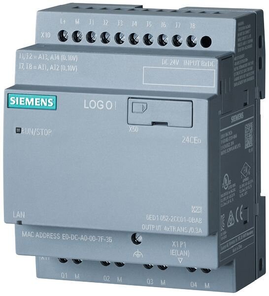 SIEMENS Logikmodul 6ED1052-2CC08-0BA2 LOGO! 24 CEo