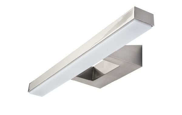 SG Leuchten LED-Spiegelleuchte LB24 View 16W 820lm 3000K geb&uuml;rst. Stahl