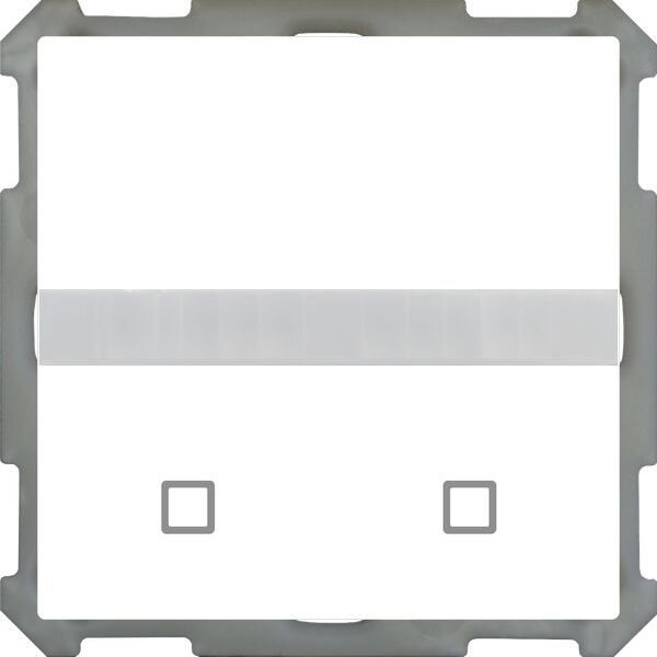 MDT Bewegungsmelder/Automatik Schalter TS 63 studiowei&szlig; gl&auml;nzend
