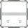 MDT Bewegungsmelder/Automatik Schalter TS 63 studiowei&szlig; gl&auml;nzend