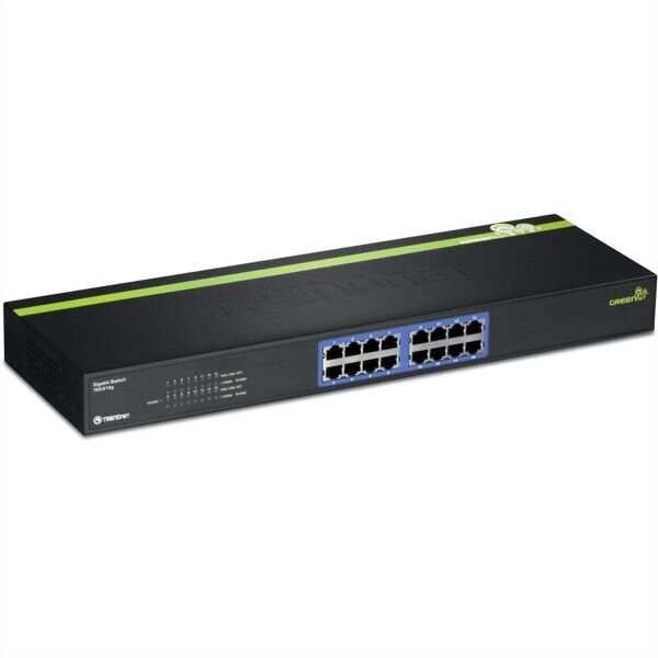 TRENDnet  Ethernet Switch Gigabit GREENnet Rack Mount