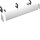 HAGER Kabelrangierkanal FZ445N B1300 RAL9010 reinweiss
