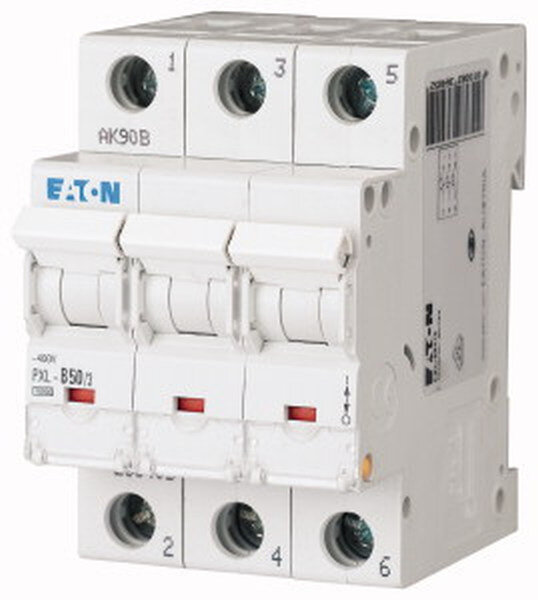 EATON Leitungsschutzschalter PXL-B50/3 B50A 3polig