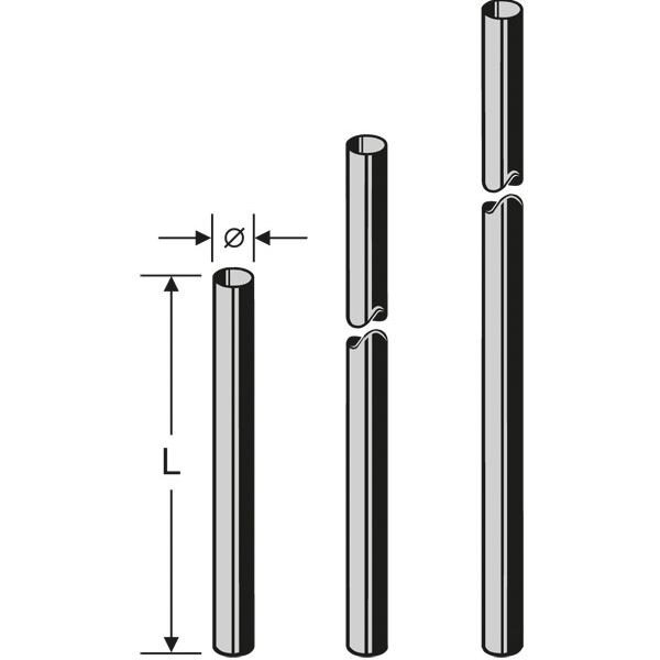 KATHREIN Antennenmast ZAS 06 3m/48mm