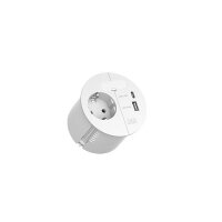 BACHMANN Steckdose 1xCEE7/3 1xUSB A/C 22W 1xKBD 2,0m CEE7/7