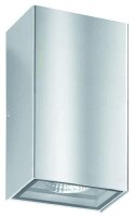 LCD LED-Wandleuchte LB24 2x6W Edelstahl 912lm 3000K