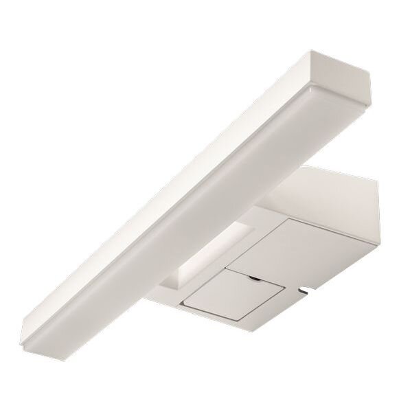 SG Leuchten LED-Wandleuchte LB24 View ws-matt 15W 3000K Schuko-Steckdose
