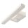 SG Leuchten LED-Wandleuchte LB24 View ws-matt 15W 3000K Schuko-Steckdose