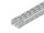 NIEDAX Edelstahl-Kabelrinne RLVC60.100E3 60x100mm m. angep. Verb.
