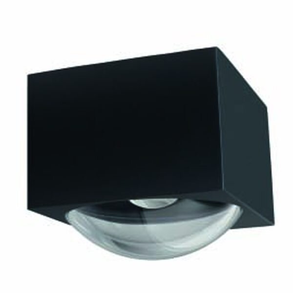 LCD LED-Wandleuchte LB24 6,25W 3000K 625lm IP65 Alu DG graphit