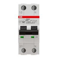 ABB FI/LS-Schalter DS201 B16 A10 6kA 1P+N