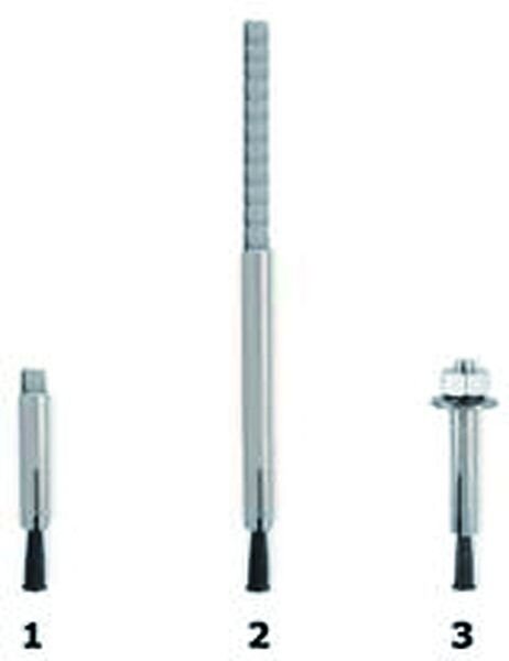 DAETWYLER D&uuml;belset inkl. SDS1-Bohrer K6X5 32mm SAS Einfachschellen PK=200Stck