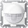 MERTEN Bewegungsmelder UP 631719 KNX Argus 180/2,20 m polarwei&szlig; gl