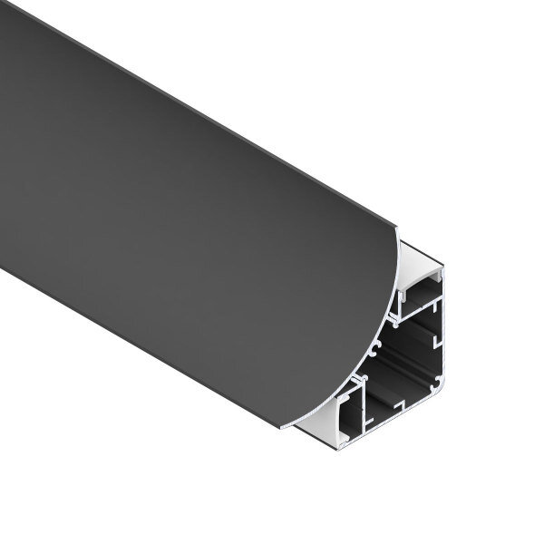 The Light Group Eckprofil LB24 SLC Pro C4 2,5m Kit schwarz