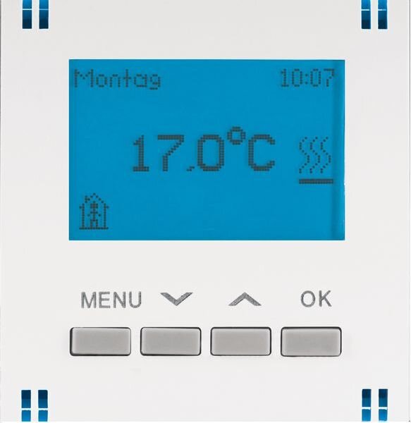 HHG Abdeckung Thermostat digital f&uuml;r Einsatz 55x55