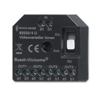 BUSCH-JAEGER UP-Videoverteiler 83320/4 U aktiv Innen