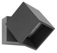 LCD LED-Wandleuchte LB24 graphit 10W 745lm 3000K