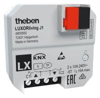 THEBEN Jalousieaktor LUXORliving J1 1 Kanal