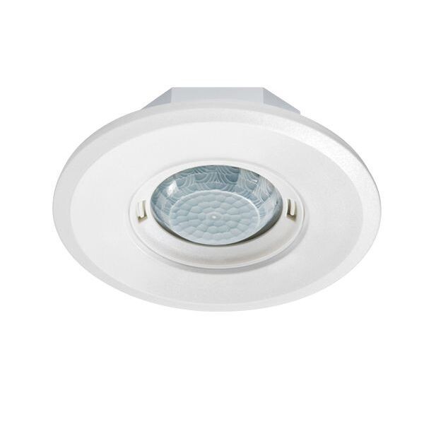 ESYLUX Pr&auml;senzmelder PD-FLAT 360i/8 RW Unterputz D: 8m weiss