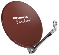 KATHREIN SAT-Spiegel KEA 650/R rotbraun