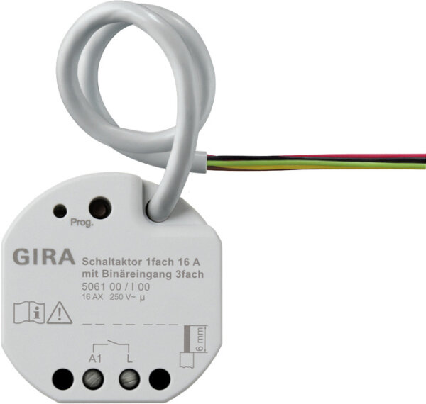 GIRA Schaltaktor 1f 16 A UP KNxSecure