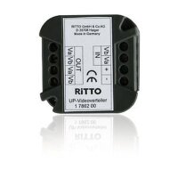 RITTO Videoverteiler 1786200 Unterputz