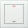 MDT Glastaster II Light 1fach RGBW wei&szlig; neutral