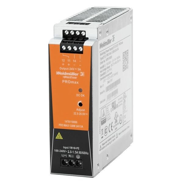 WEIDMUELLER Schaltnetzger&auml;t PRO MAX 120W 24V 5A