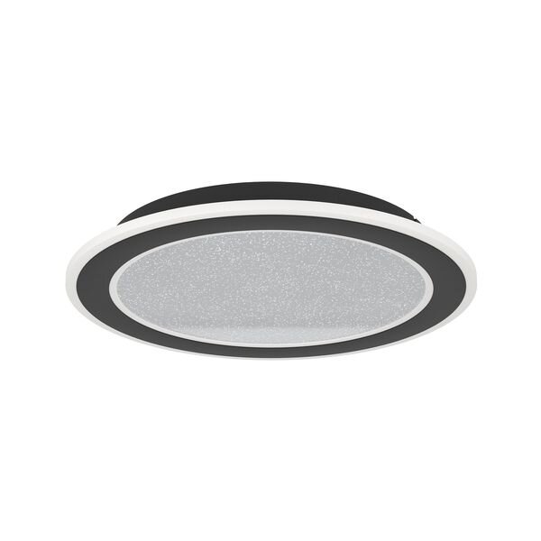 EGLO LED-Deckenleuchte LB24 MACCHIONI rund 20W 2500lm TW schwarz