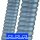 FLEXA Metallschutzschlauch SPR-PVC-AS17 grau 10M