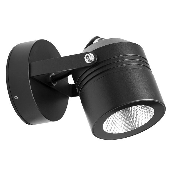 LCD LED-Wandleuchte LB24 Alu schwarz 15W 1680lm IP54