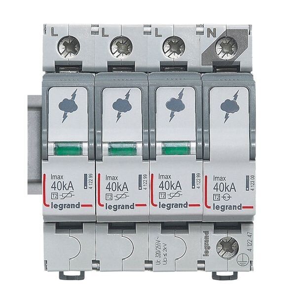 LEGRAND &Uuml;berspannungsableiter 412247 SPD T2 40KA 3P+N NR 4M