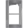 LEGRAND (BTicino) Abdeckrahmen Sfera New 350223 + Modultr&auml;ger 2M ALLSTREET