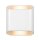 LCD LED-Wandleuchte LB24 10W 1000lm 27000/3200/4000K IP54 wei&szlig;