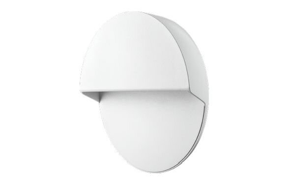 SG Leuchten LED-Wandleuchte LB24 Arlon Round wei&szlig; 3000K
