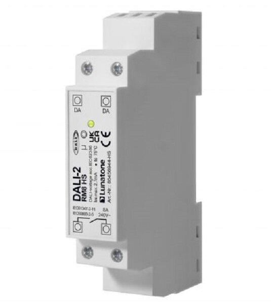 LUNATONE Schaltaktor DALI-2 RM8 Hutschiene