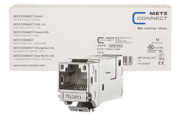 METZ CONNECT Modulbuchse Cat.6A E-DAT modul K Jack