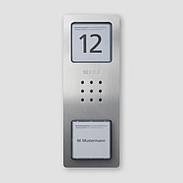SIEDLE Geh&auml;use-Oberteil CA 812-1/CA 850-1 E Edelstahl Audio