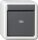 GIRA Taster 515230 KNX/EIB 1fach BA WG AP 2 LED gr