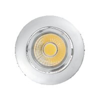 NOBILE LED-Deckeneinbaustrahler LB24 A 5068 T Flat chrom...