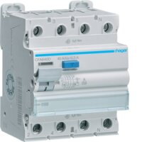 HAGER Fehlerstromschutzschalter CFA640D 4P 10kA 40A 300mA...