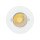 NOBILE LED-Deckeneinbaustrahler LB24 A 5068 T Flat weiss-matt 8W 930 38&deg;