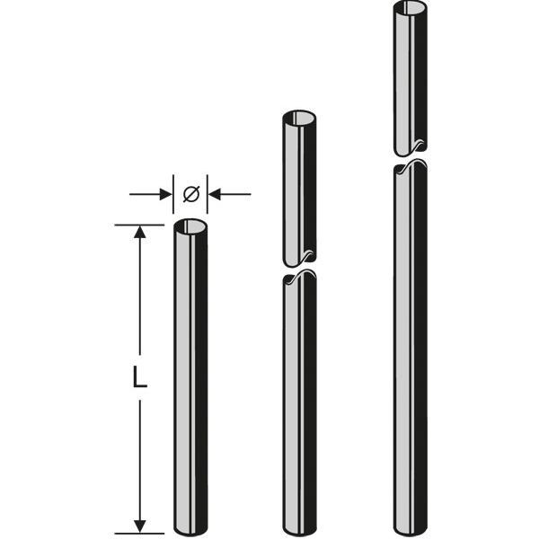 KATHREIN Antennenmast ZAS 05 2m/48mm