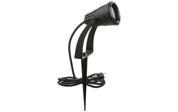 SG Leuchten LED-Gartenstrahler LB24 Flora 6,2W 3000K m. 2m Zuleitung schwarz