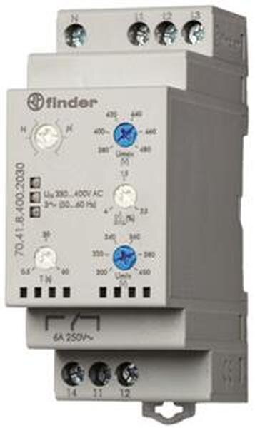 FINDER MF-Phasen&uuml;berwachung 70.41.8.400.2030 3-phasen