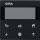 GIRA Jalousie- und Schaltuhr 5366005 S3000 Display System 55 Schwarz matt