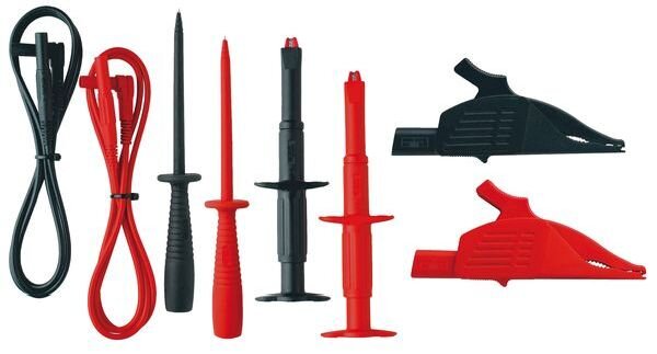 BENNING Sicherheits-Messleitungsset TA3 ROT/SCHWARZ