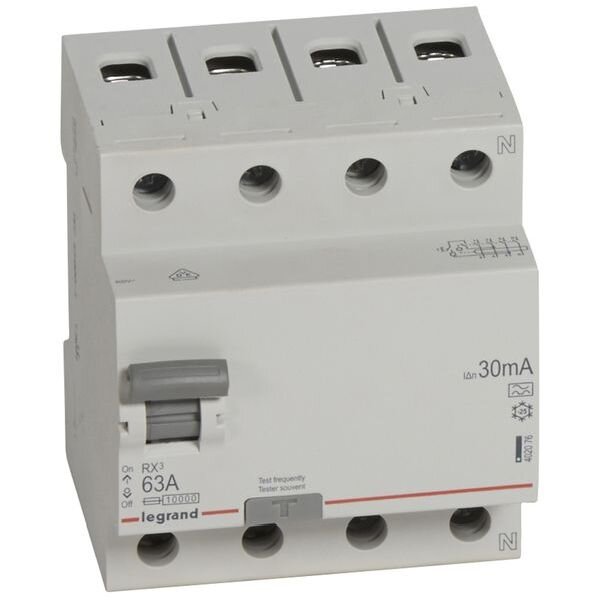 LEGRAND FI-Schutzschalter RX3 63A 4polig 30mA Typ A