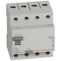 LEGRAND FI-Schutzschalter RX3 63A 4polig 30mA Typ A